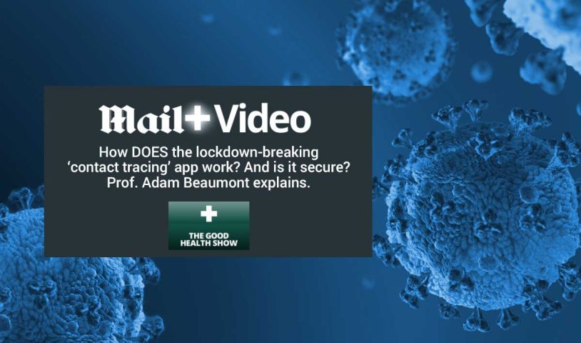 Daily Mail video - Covid contact tracing