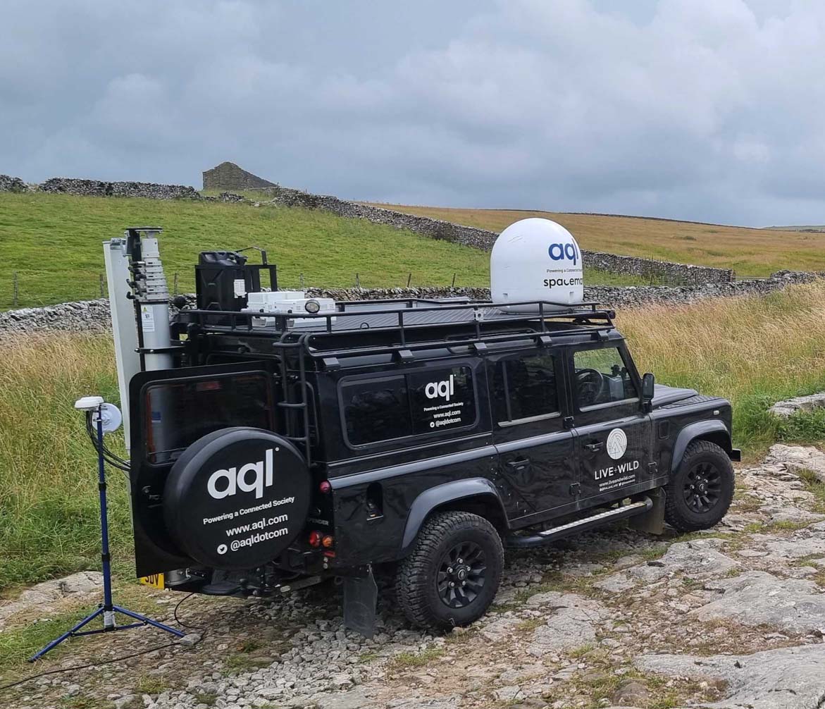 aql 5G Live and Wild mobile base station