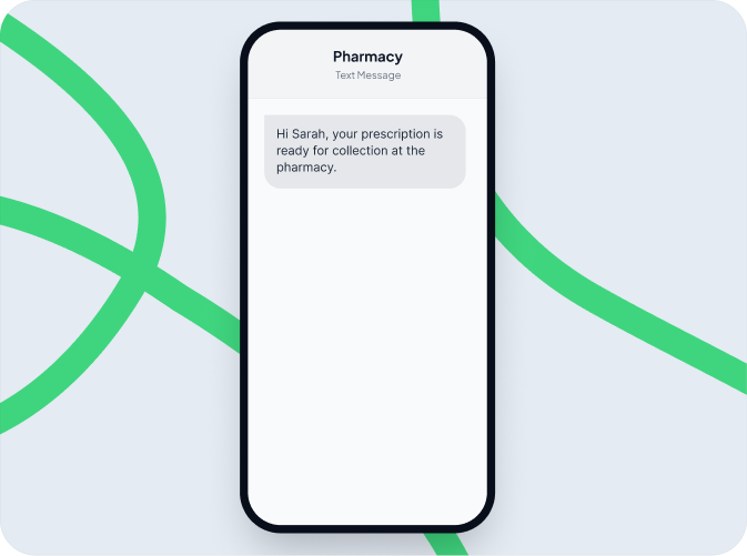 Message From Gp Example App Healthcare
